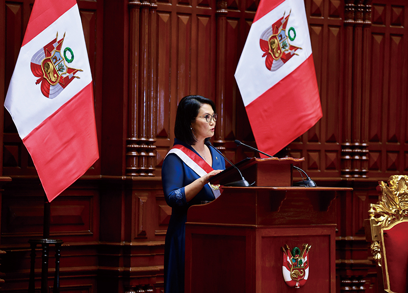 Keiko Fujimori Faces a Divided Legacy as Peru’s First Female President - World Features Keiko Fujimori Faces a Divided Legacy as Peru’s First Female President - World Features