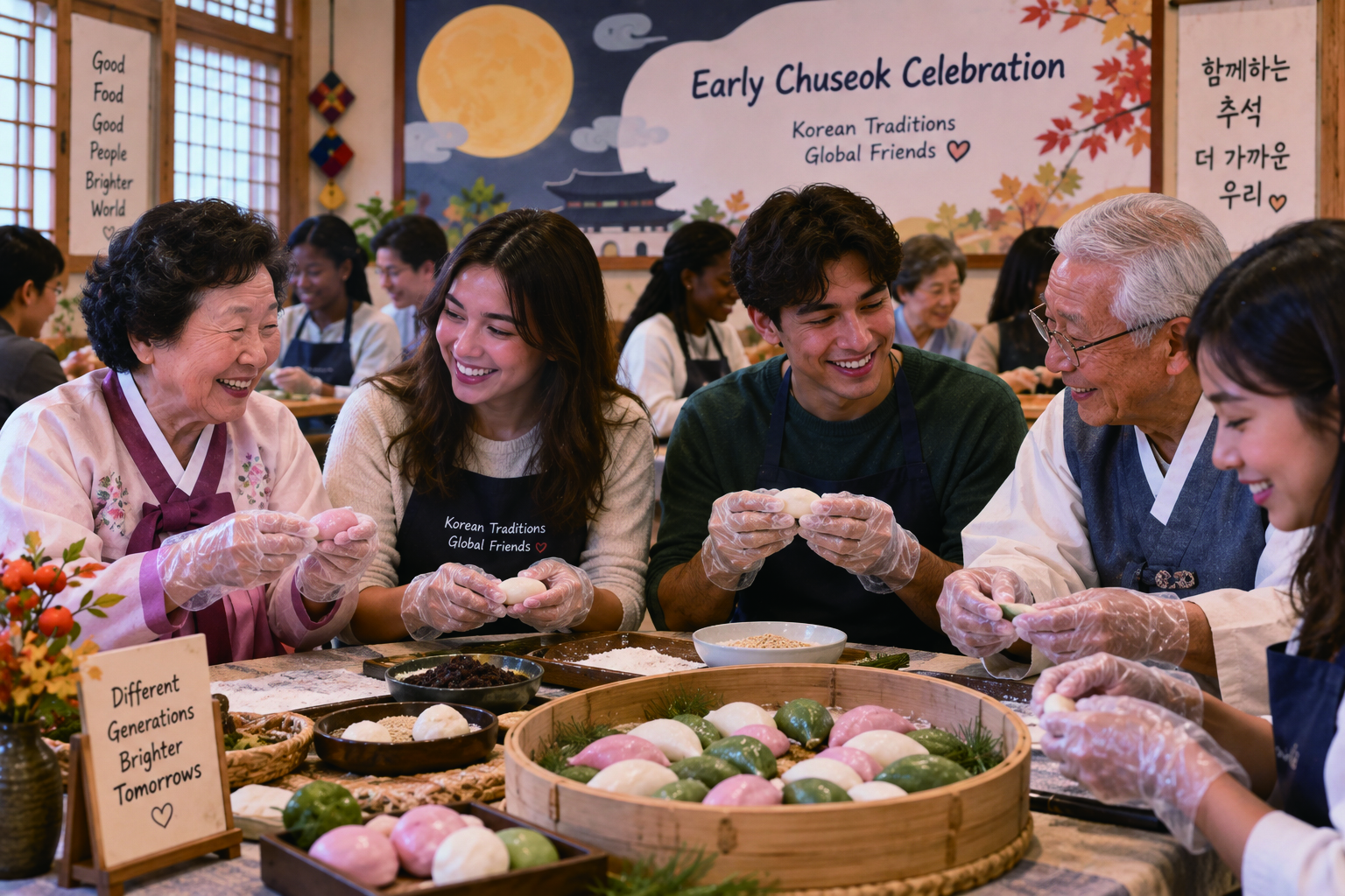 Seoul Seniors Give International Students a Taste of Chuseok
