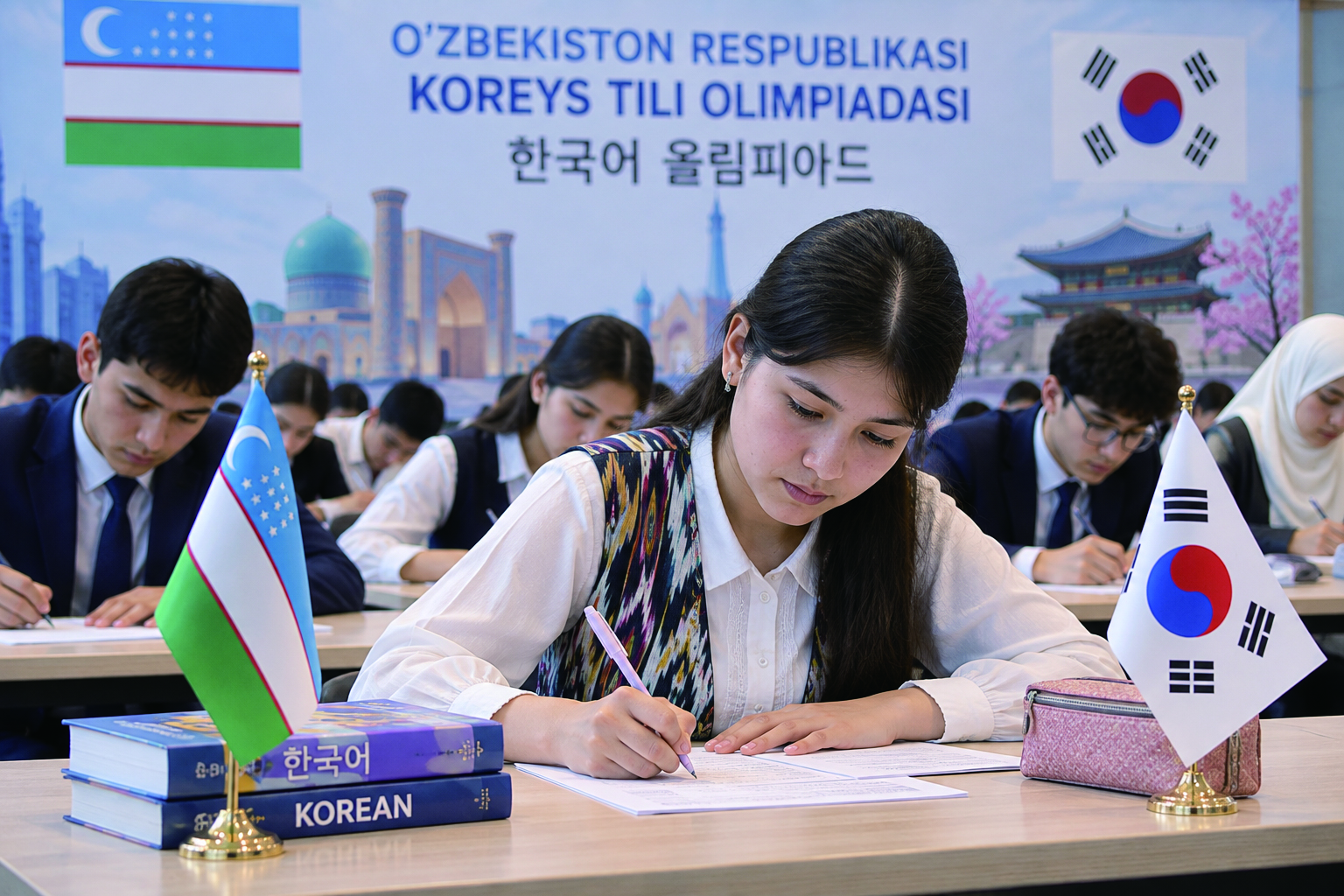 Korean Language Joins Uzbekistan�s Big Competition