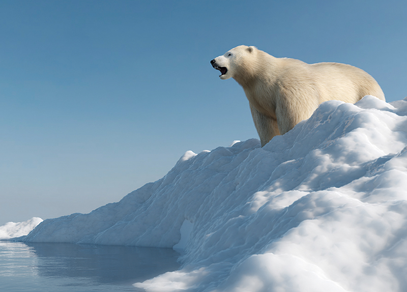 Arctic Sea Ice Ties Record Low at Winter Peak8