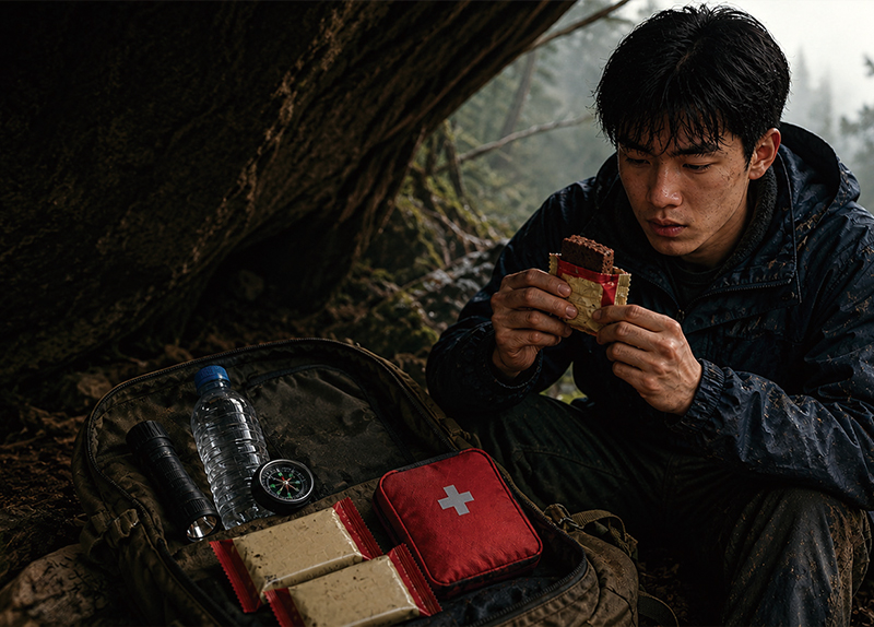 Student Credits Choco Pie for Mountain Survival0