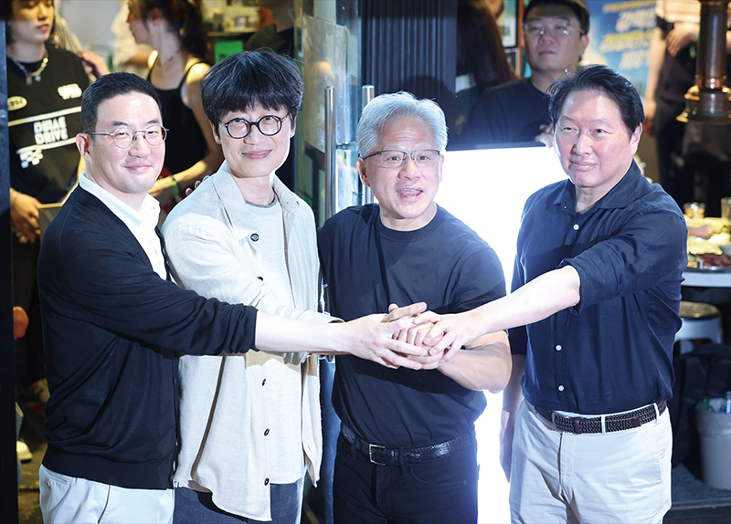 Nvidia CEO Jensen Huang Solidifies Next-Gen AI Alliances With South Korean Tech Giants0