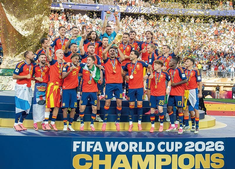 Spain Crowned World Champions0